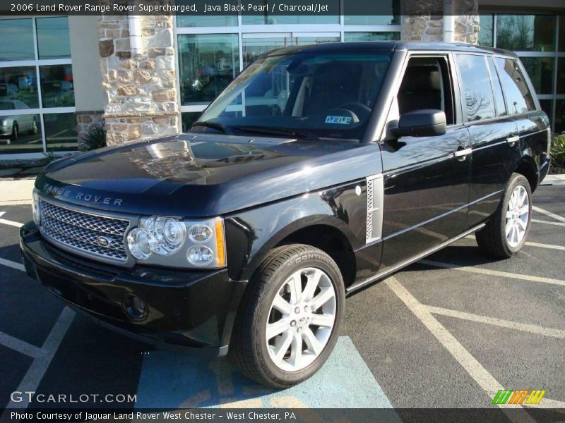 Java Black Pearl / Charcoal/Jet 2006 Land Rover Range Rover Supercharged