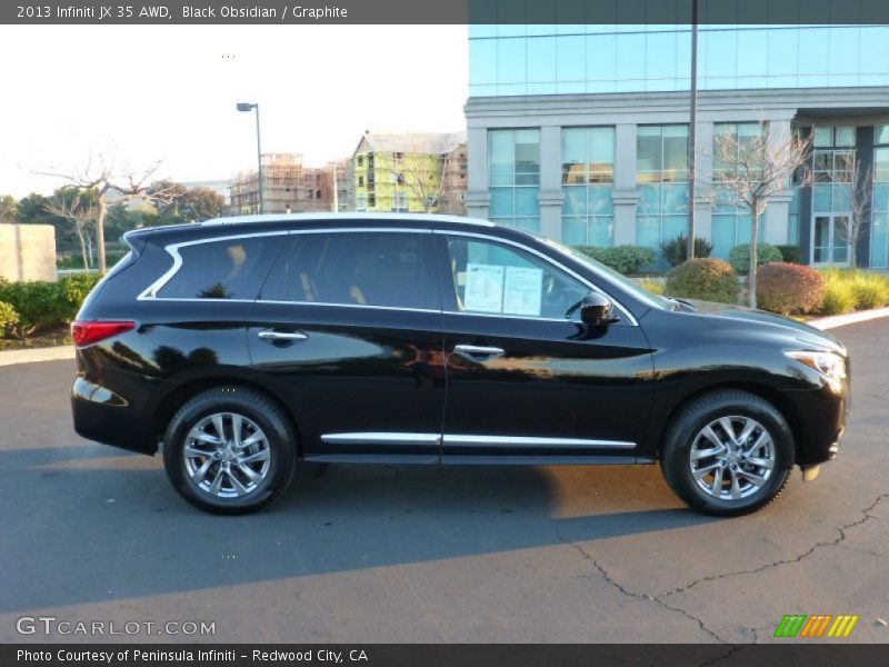 Black Obsidian / Graphite 2013 Infiniti JX 35 AWD