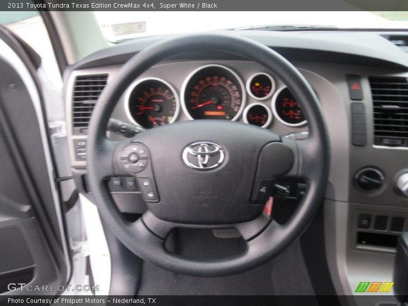Super White / Black 2013 Toyota Tundra Texas Edition CrewMax 4x4
