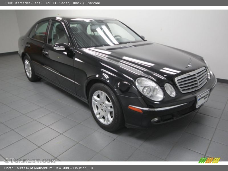 Black / Charcoal 2006 Mercedes-Benz E 320 CDI Sedan