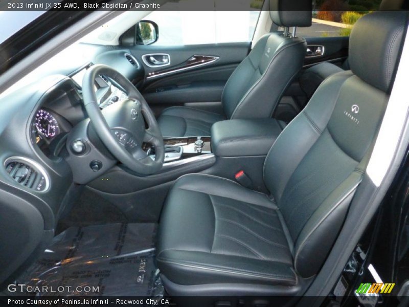  2013 JX 35 AWD Graphite Interior