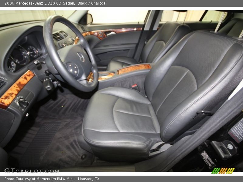 Black / Charcoal 2006 Mercedes-Benz E 320 CDI Sedan