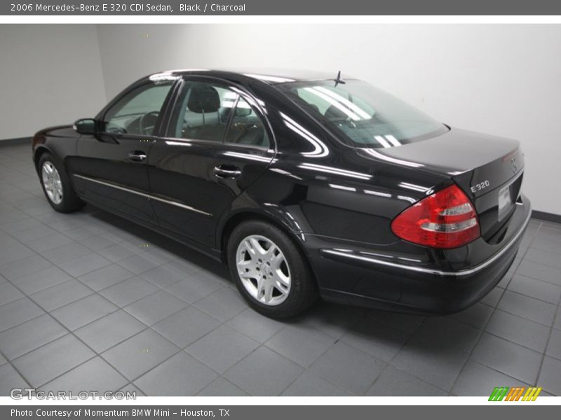 Black / Charcoal 2006 Mercedes-Benz E 320 CDI Sedan