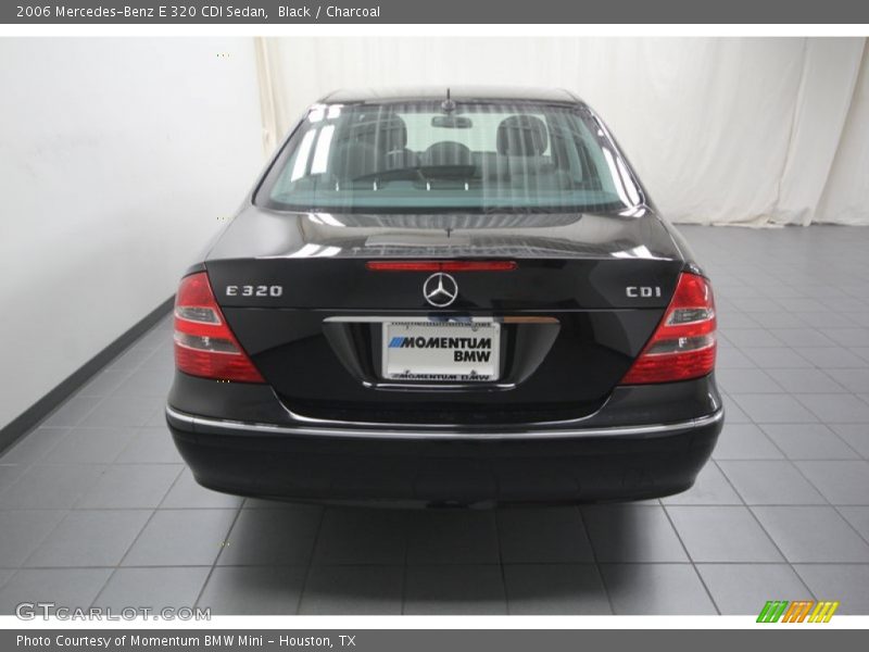 Black / Charcoal 2006 Mercedes-Benz E 320 CDI Sedan