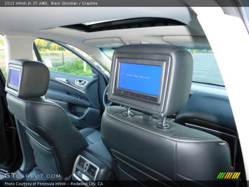 Black Obsidian / Graphite 2013 Infiniti JX 35 AWD