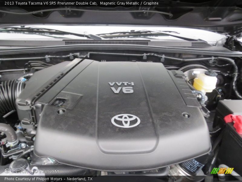 Magnetic Gray Metallic / Graphite 2013 Toyota Tacoma V6 SR5 Prerunner Double Cab