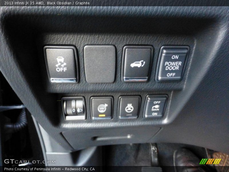 Black Obsidian / Graphite 2013 Infiniti JX 35 AWD