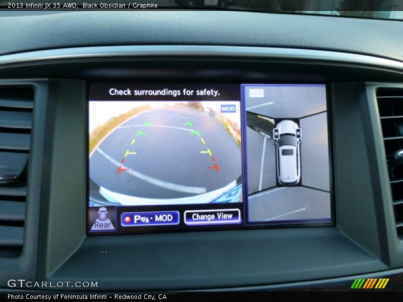 Black Obsidian / Graphite 2013 Infiniti JX 35 AWD