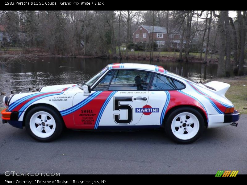 Grand Prix White / Black 1983 Porsche 911 SC Coupe