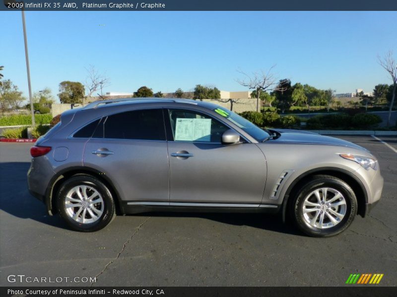 Platinum Graphite / Graphite 2009 Infiniti FX 35 AWD