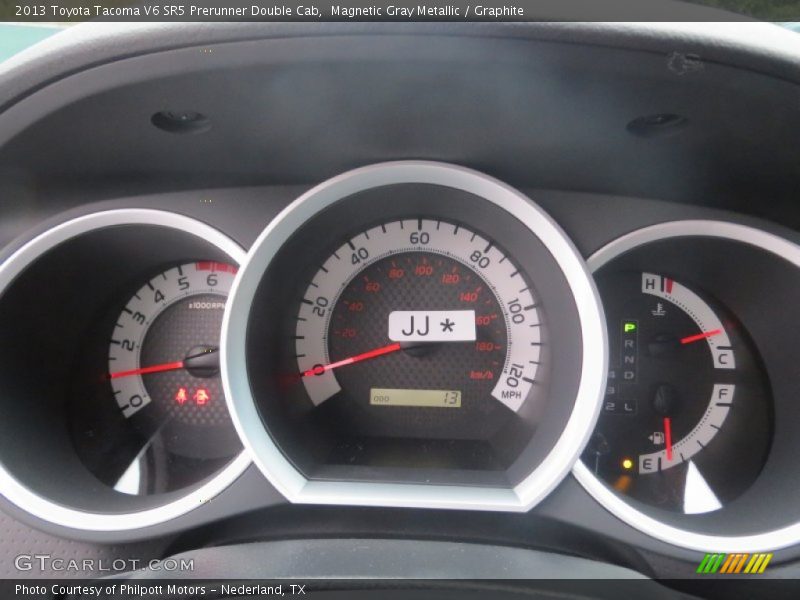 Magnetic Gray Metallic / Graphite 2013 Toyota Tacoma V6 SR5 Prerunner Double Cab