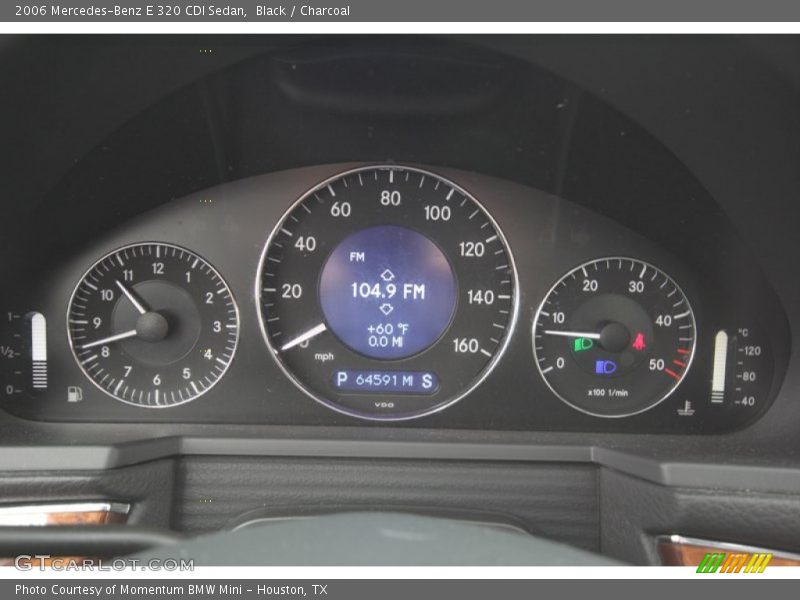 Black / Charcoal 2006 Mercedes-Benz E 320 CDI Sedan