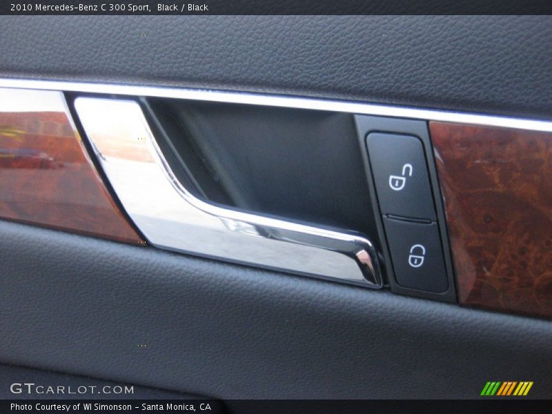 Black / Black 2010 Mercedes-Benz C 300 Sport