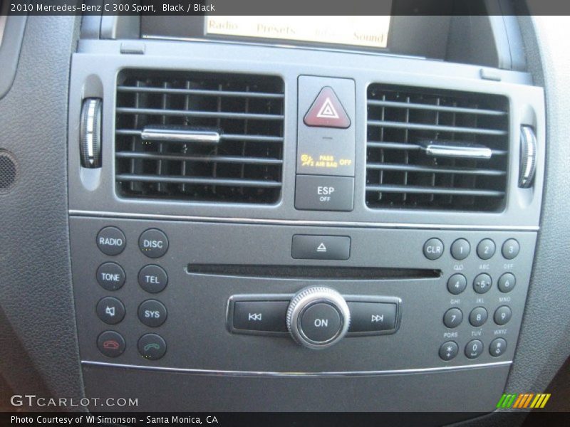 Black / Black 2010 Mercedes-Benz C 300 Sport
