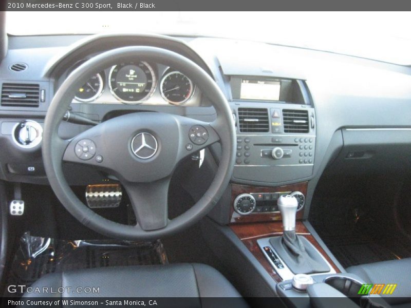 Black / Black 2010 Mercedes-Benz C 300 Sport