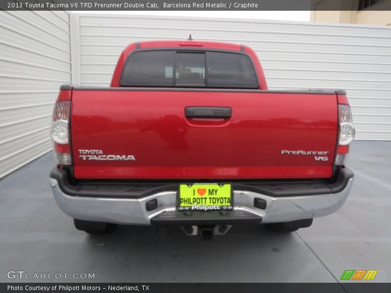 Barcelona Red Metallic / Graphite 2013 Toyota Tacoma V6 TRD Prerunner Double Cab