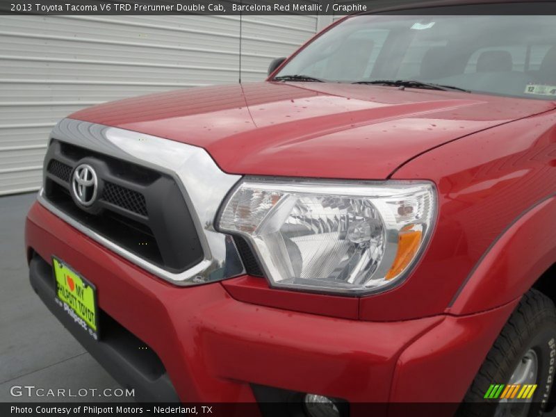 Barcelona Red Metallic / Graphite 2013 Toyota Tacoma V6 TRD Prerunner Double Cab