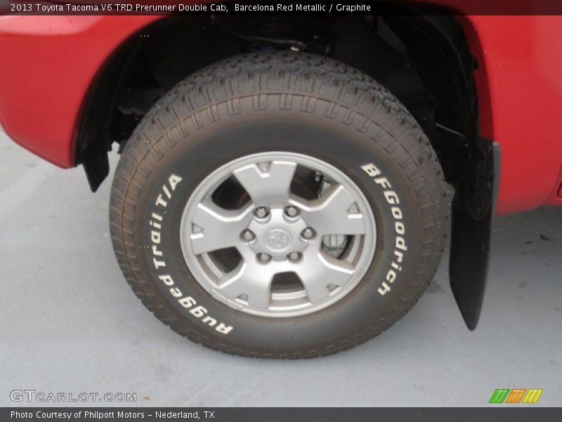 Barcelona Red Metallic / Graphite 2013 Toyota Tacoma V6 TRD Prerunner Double Cab