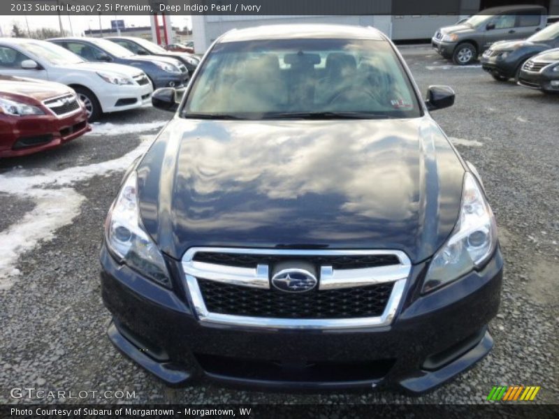 Deep Indigo Pearl / Ivory 2013 Subaru Legacy 2.5i Premium