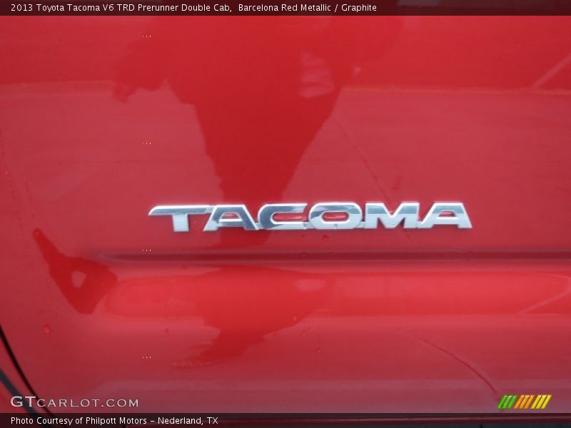 Barcelona Red Metallic / Graphite 2013 Toyota Tacoma V6 TRD Prerunner Double Cab