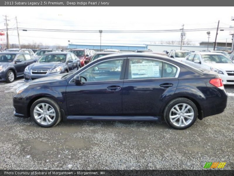 Deep Indigo Pearl / Ivory 2013 Subaru Legacy 2.5i Premium