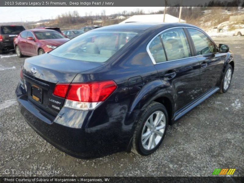 Deep Indigo Pearl / Ivory 2013 Subaru Legacy 2.5i Premium