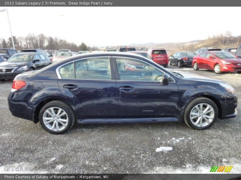 Deep Indigo Pearl / Ivory 2013 Subaru Legacy 2.5i Premium