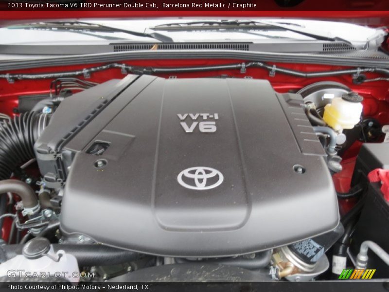 Barcelona Red Metallic / Graphite 2013 Toyota Tacoma V6 TRD Prerunner Double Cab