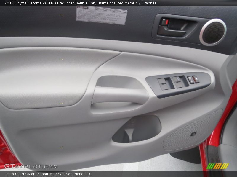 Barcelona Red Metallic / Graphite 2013 Toyota Tacoma V6 TRD Prerunner Double Cab