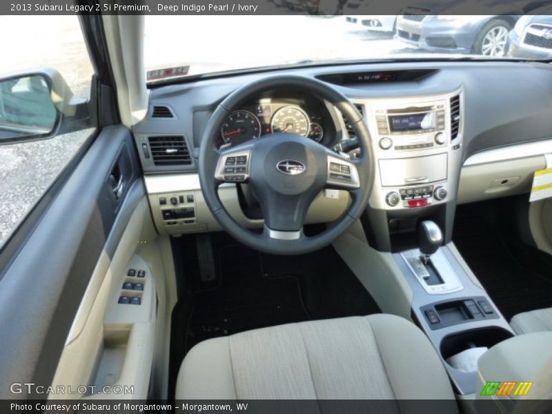 Deep Indigo Pearl / Ivory 2013 Subaru Legacy 2.5i Premium