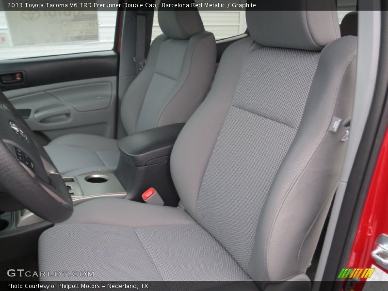 Barcelona Red Metallic / Graphite 2013 Toyota Tacoma V6 TRD Prerunner Double Cab