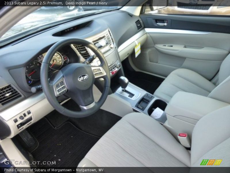 Deep Indigo Pearl / Ivory 2013 Subaru Legacy 2.5i Premium