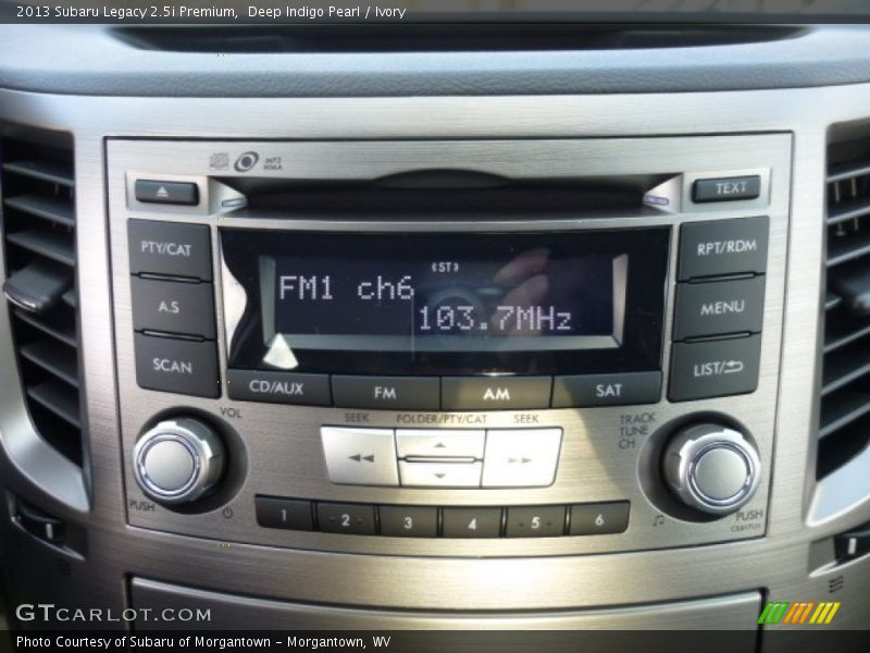 Deep Indigo Pearl / Ivory 2013 Subaru Legacy 2.5i Premium