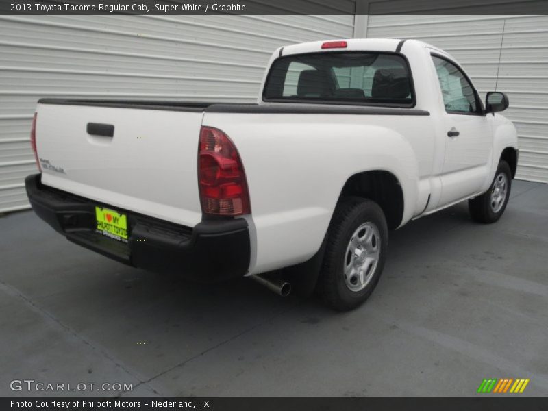 Super White / Graphite 2013 Toyota Tacoma Regular Cab