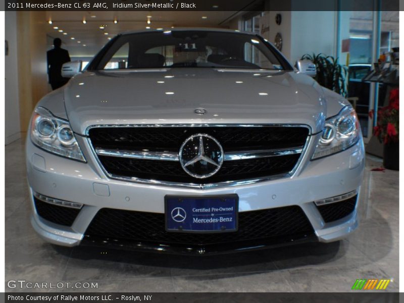 Iridium Silver Metallic / Black 2011 Mercedes-Benz CL 63 AMG