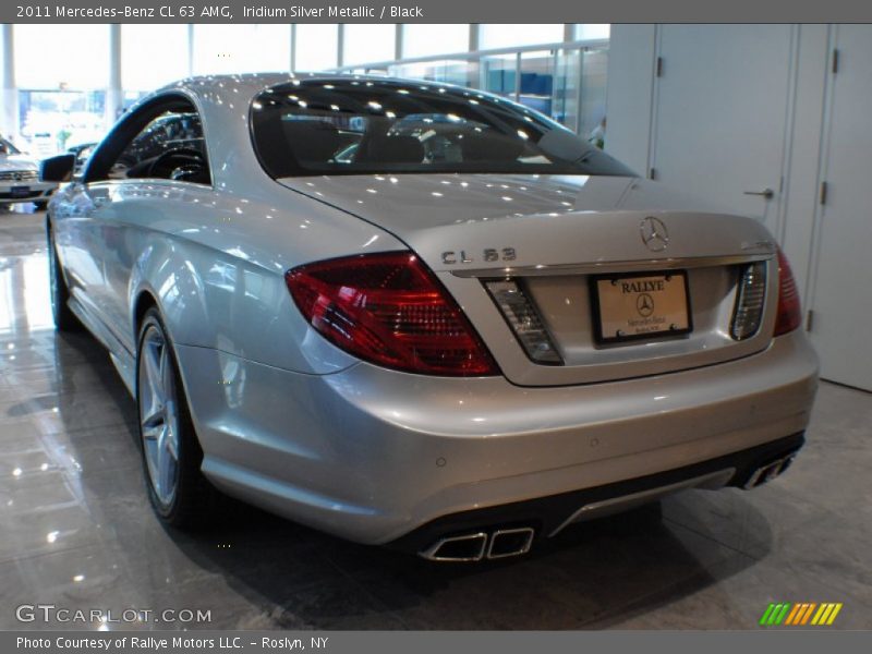 Iridium Silver Metallic / Black 2011 Mercedes-Benz CL 63 AMG