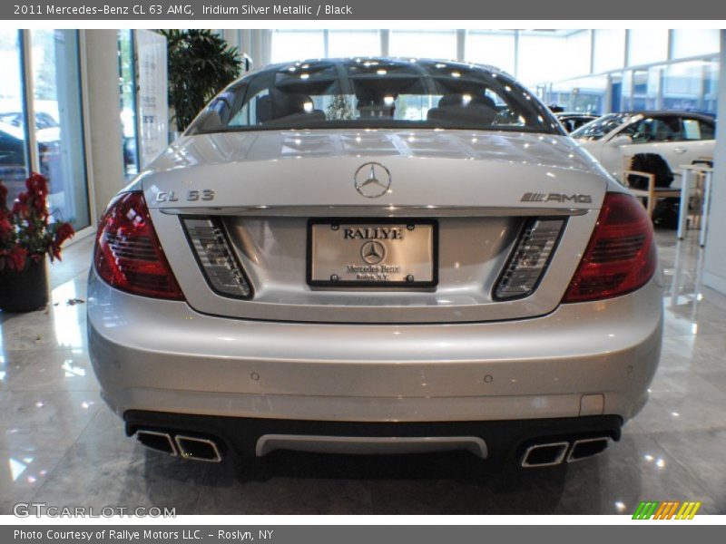 Iridium Silver Metallic / Black 2011 Mercedes-Benz CL 63 AMG