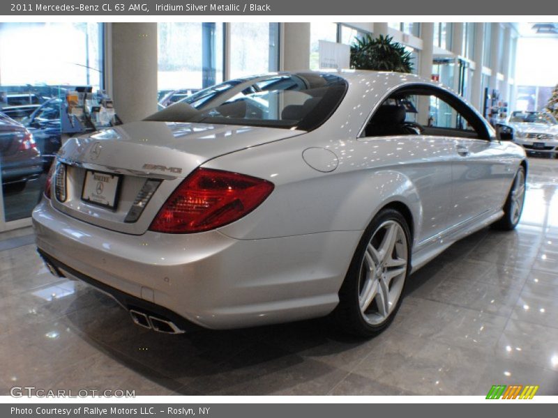 Iridium Silver Metallic / Black 2011 Mercedes-Benz CL 63 AMG