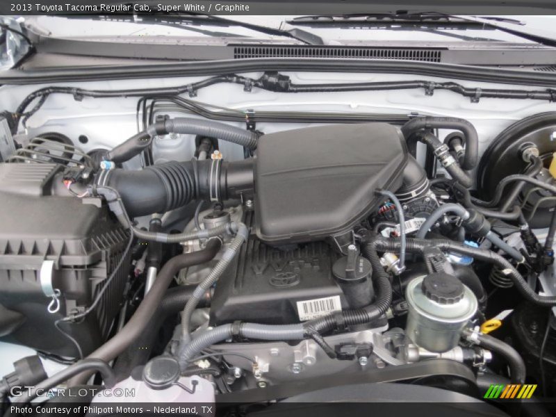 Super White / Graphite 2013 Toyota Tacoma Regular Cab
