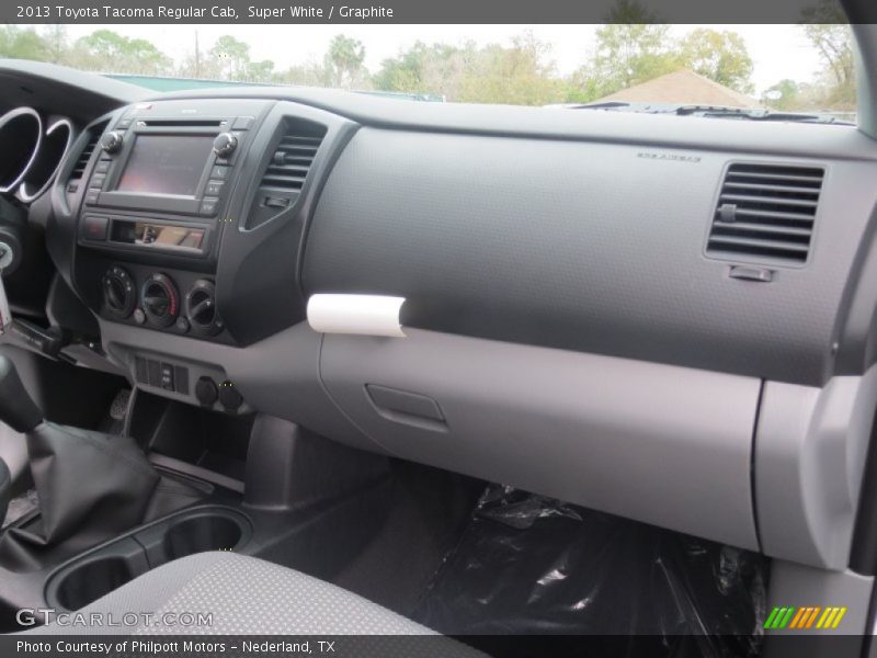 Super White / Graphite 2013 Toyota Tacoma Regular Cab