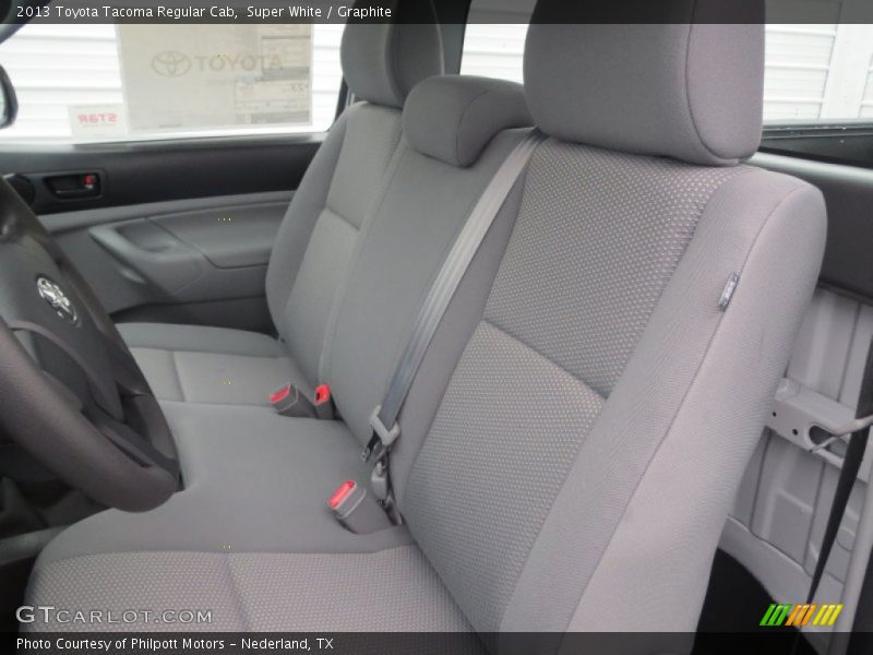 Super White / Graphite 2013 Toyota Tacoma Regular Cab