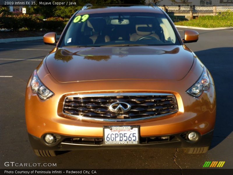 Mojave Copper / Java 2009 Infiniti FX 35