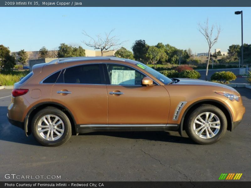 Mojave Copper / Java 2009 Infiniti FX 35