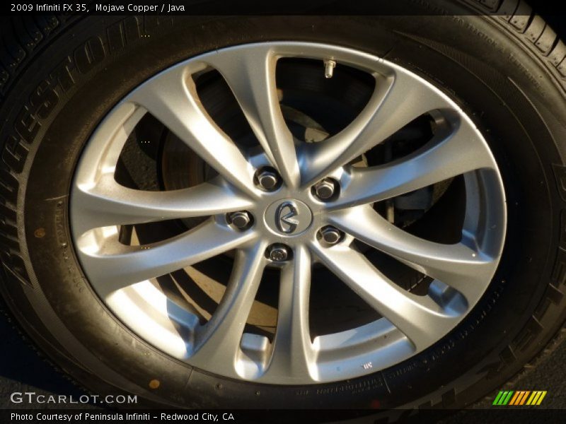 Mojave Copper / Java 2009 Infiniti FX 35