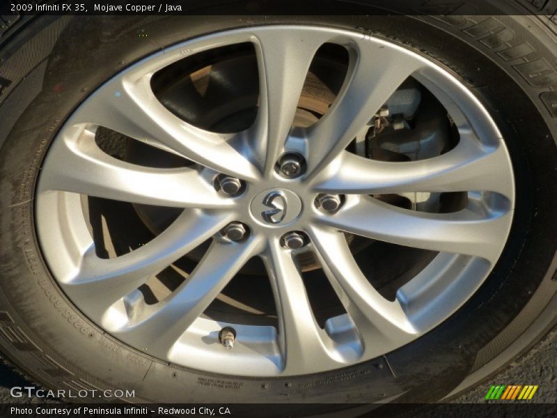 Mojave Copper / Java 2009 Infiniti FX 35