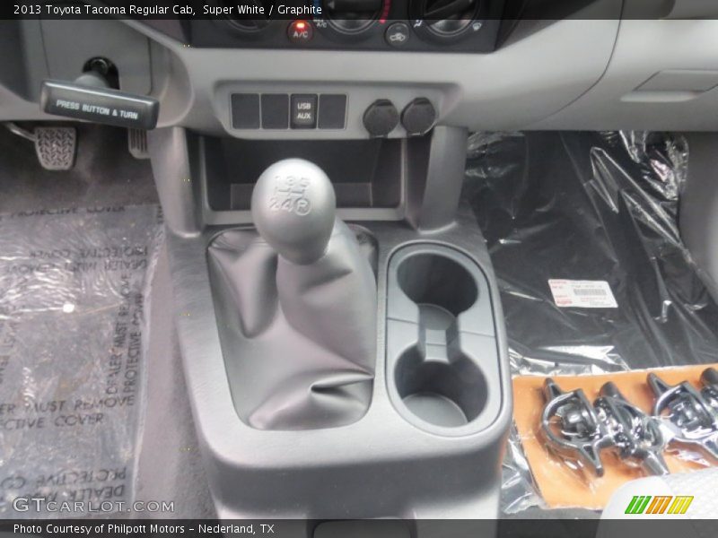 Super White / Graphite 2013 Toyota Tacoma Regular Cab