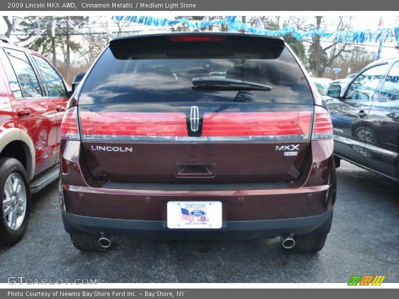 Cinnamon Metallic / Medium Light Stone 2009 Lincoln MKX AWD