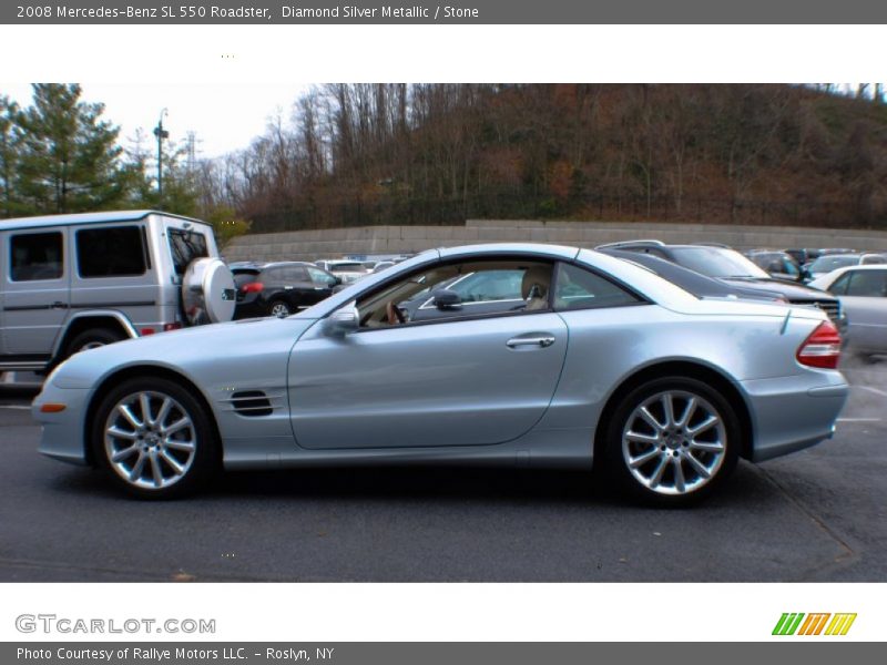  2008 SL 550 Roadster Diamond Silver Metallic