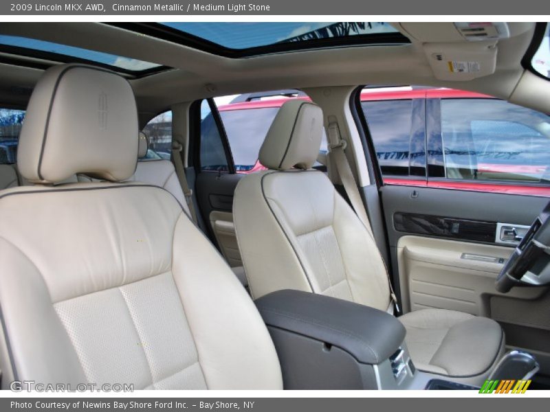 Cinnamon Metallic / Medium Light Stone 2009 Lincoln MKX AWD