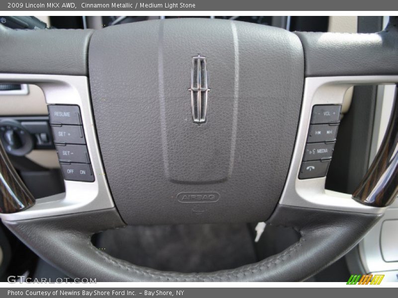 Cinnamon Metallic / Medium Light Stone 2009 Lincoln MKX AWD